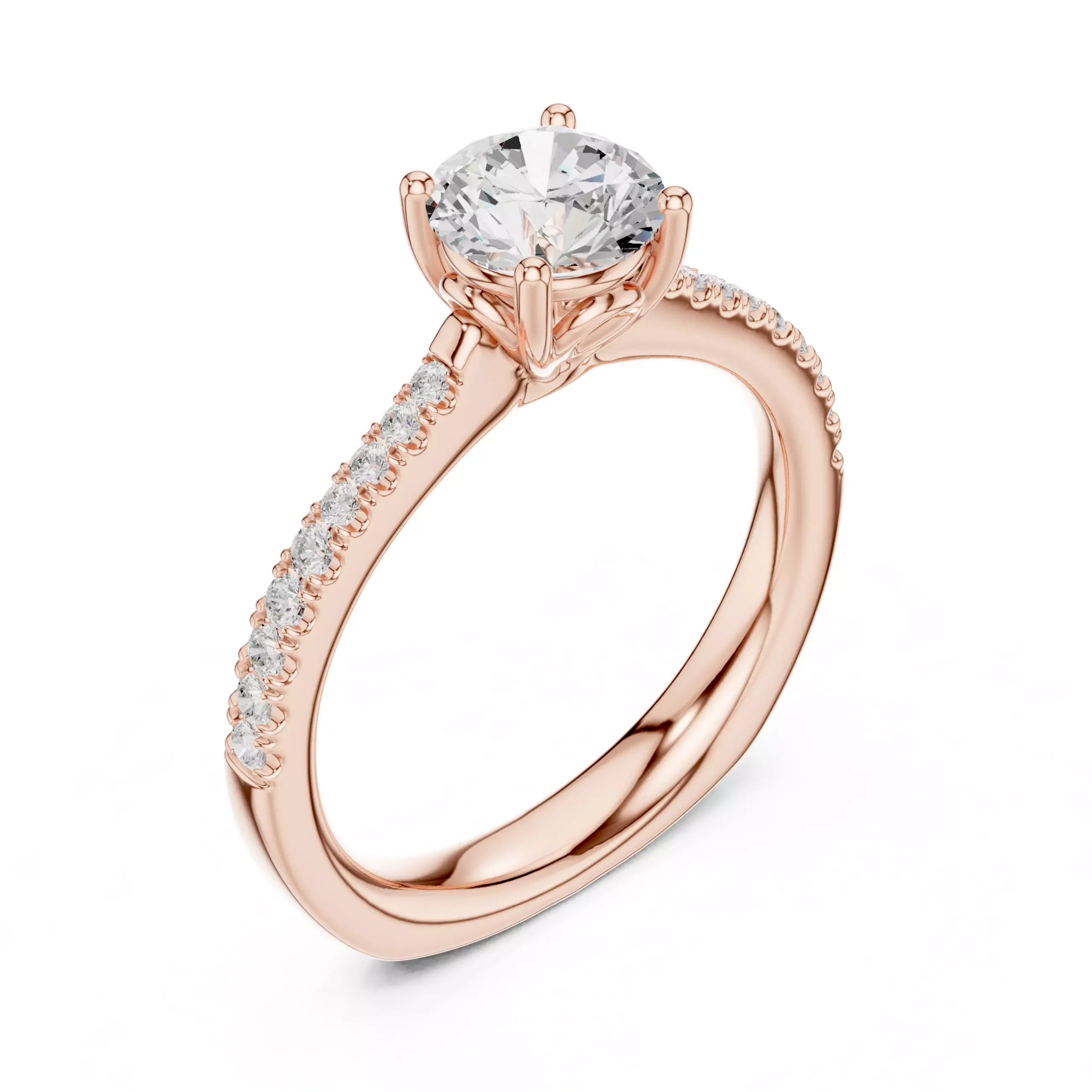 Anillo de Compromiso con Diamante de 1ct Anillo de Compromiso con Diamante de 1ct
