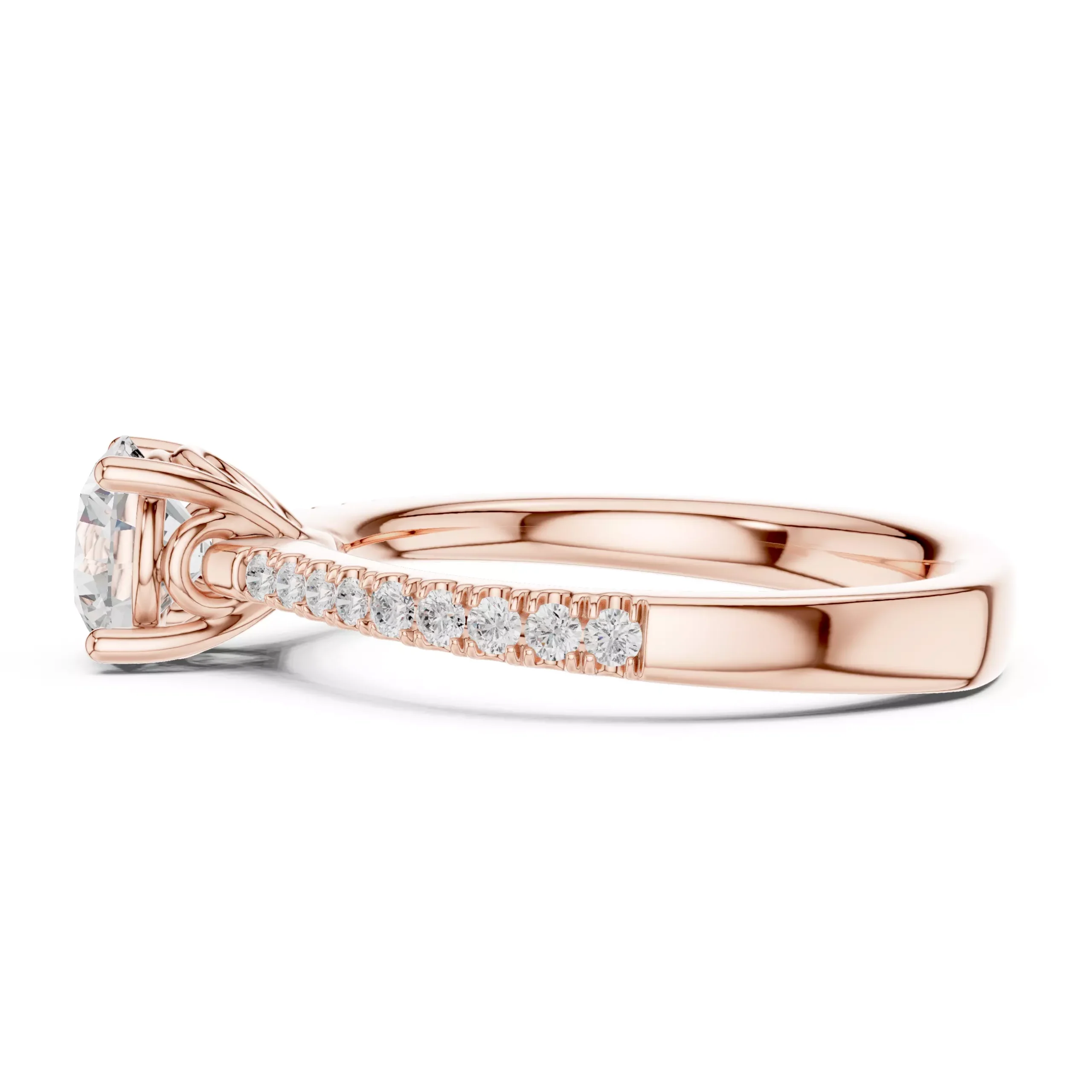 Anillo de Compromiso con Diamante de 1ct Anillo de Compromiso con Diamante de 1ct