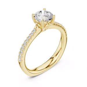 Anillo de Compromiso con Diamante de 1ct