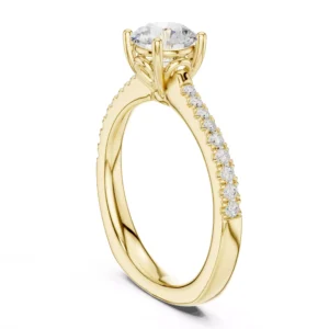 Anillo de Compromiso con Diamante de 1ct