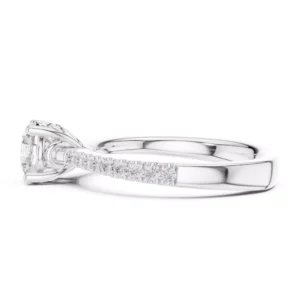 Anillo de Compromiso con Diamante de 1ct