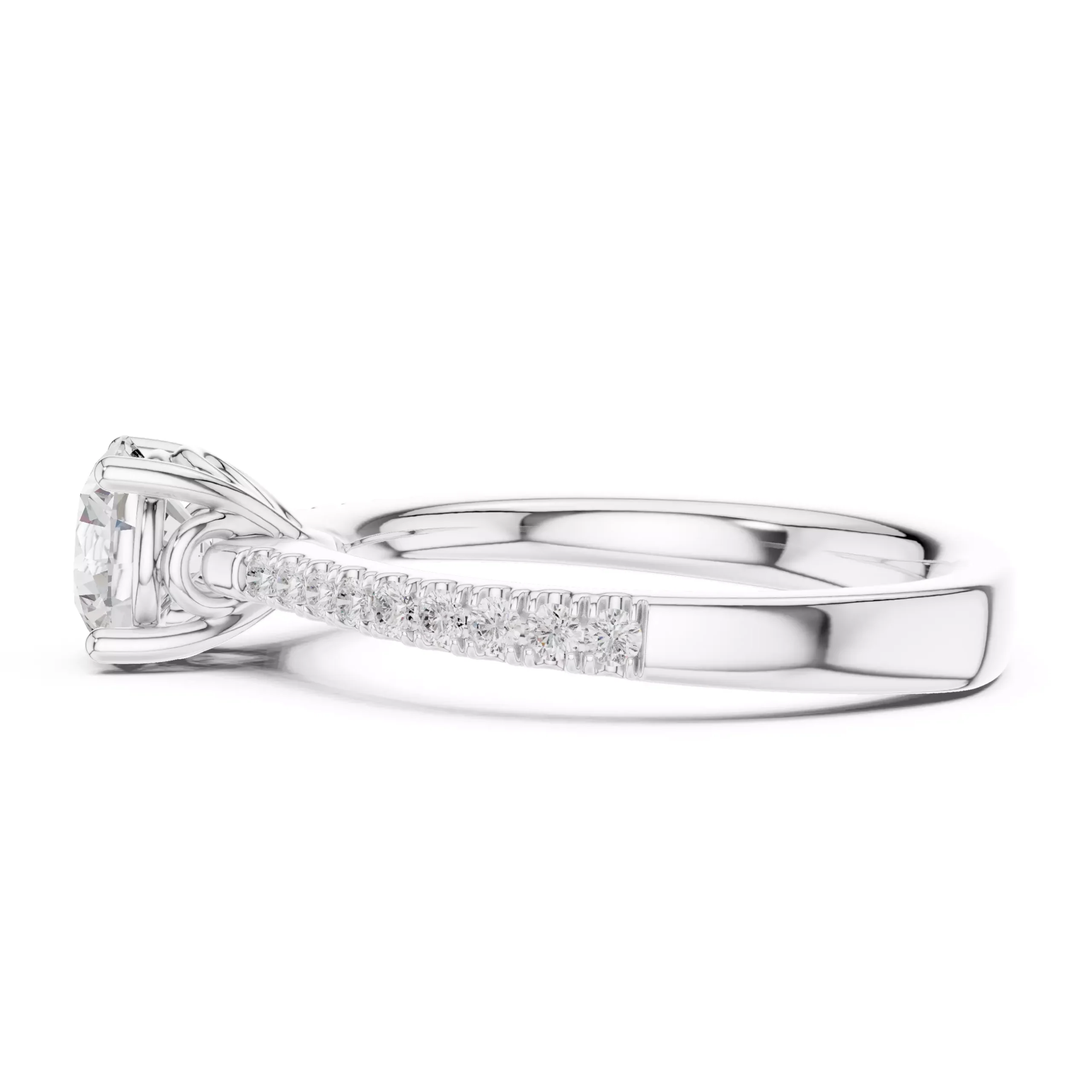 Anillo de Compromiso con Diamante de 1ct Anillo de Compromiso con Diamante de 1ct