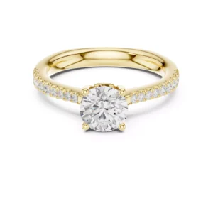 Anillo de Compromiso con Diamante de 1ct