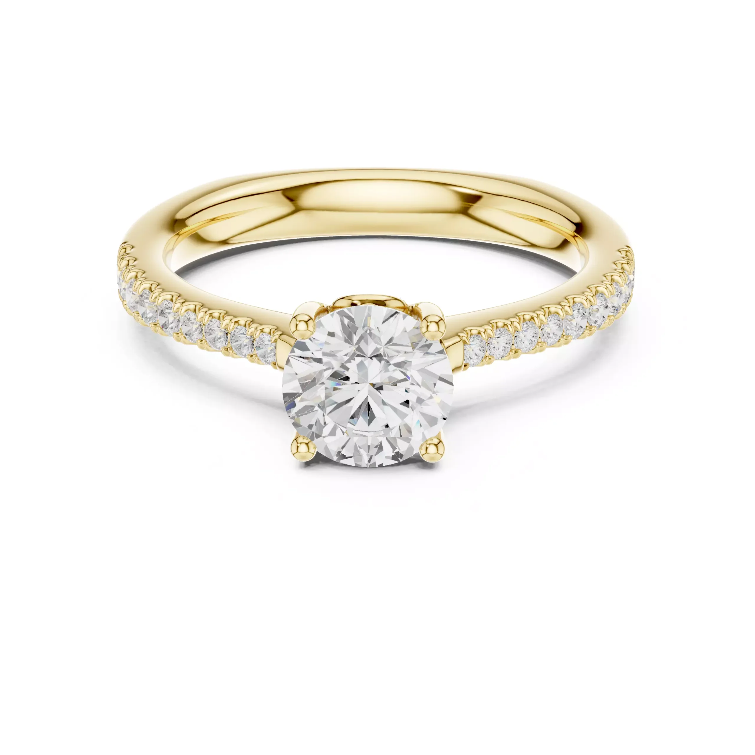 Anillo de Compromiso con Diamante de 1ct Anillo de Compromiso con Diamante de 1ct