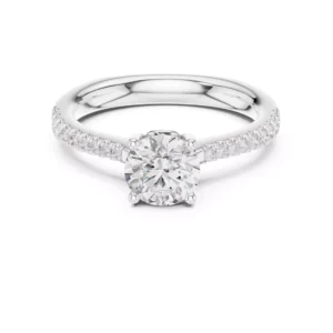 Anillo de Compromiso con Diamante de 1ct