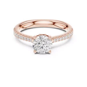 Anillo de Compromiso con Diamante de 1ct