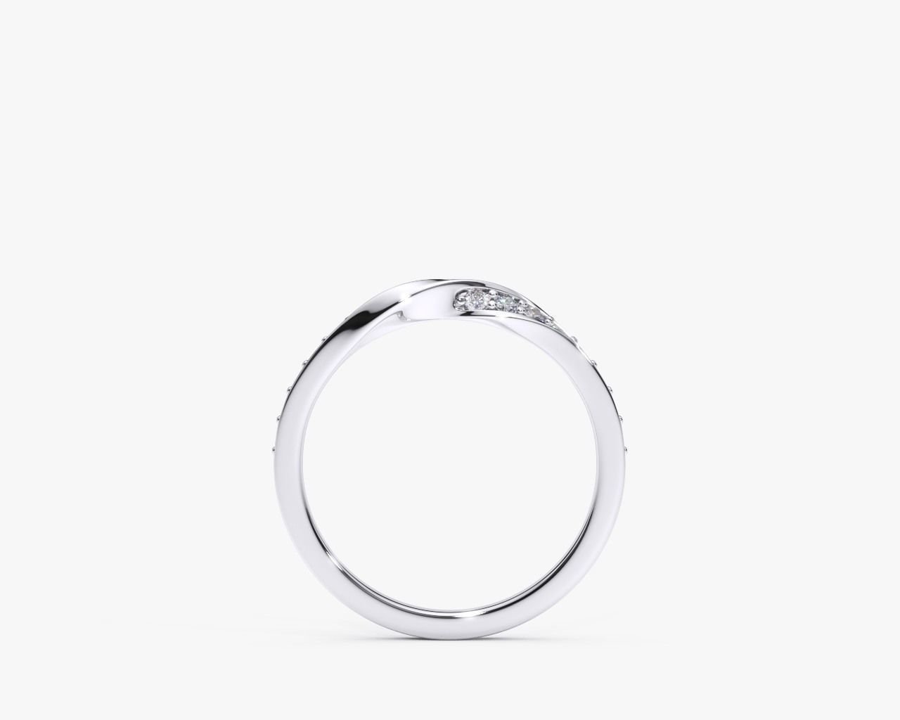 Alianza diamantes Twist Alianza diamantes Twist