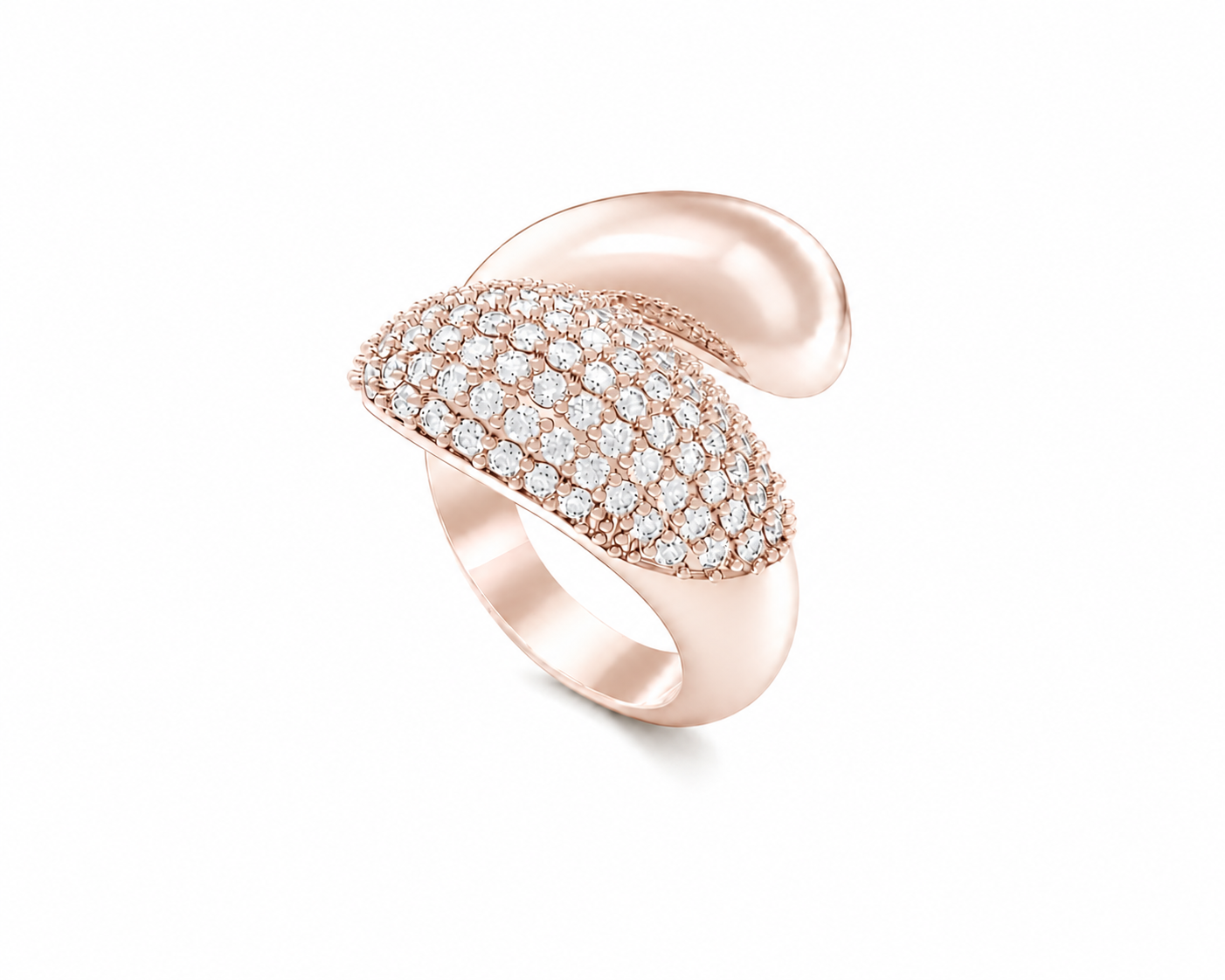 7282 anillo pavé rosa 7282 anillo pavé rosa